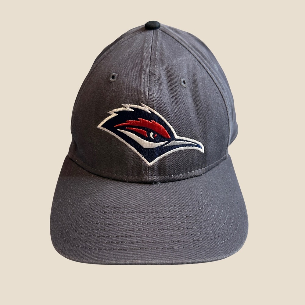 UTSA New Era Hat Mens L/XL 39THIRTY Grey Roadrunners NCAA Football Stretch Fit